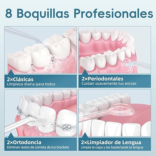 Irrigador Bucal profesional - hydroSmile IPX7