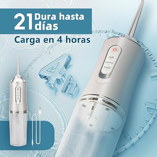 Irrigador Bucal profesional - hydroSmile IPX7